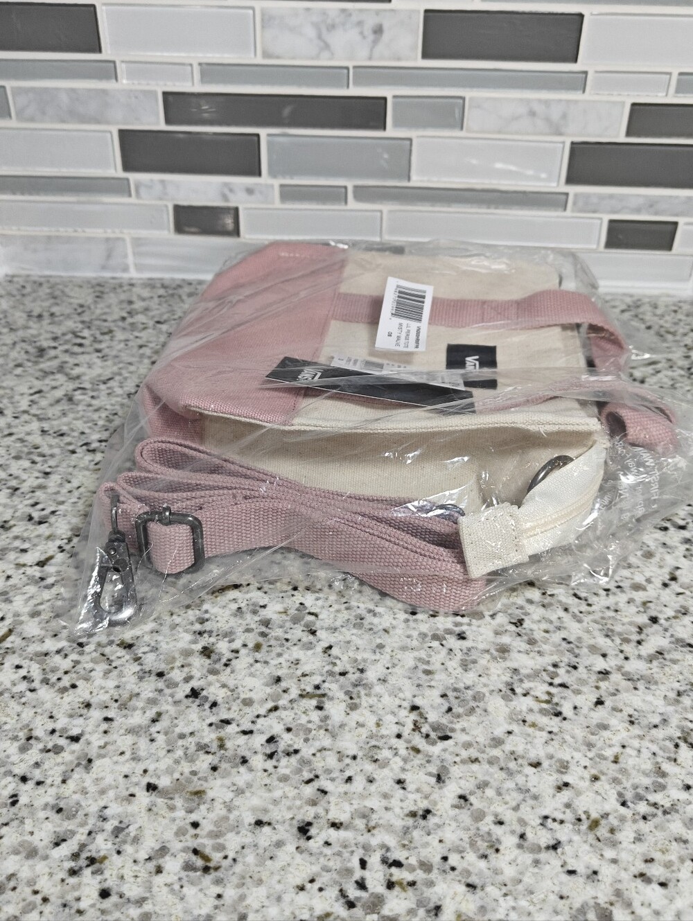 Vans Lil Pergs Tote Bag (Misty Mauve Pink) - Picture 4 of 10